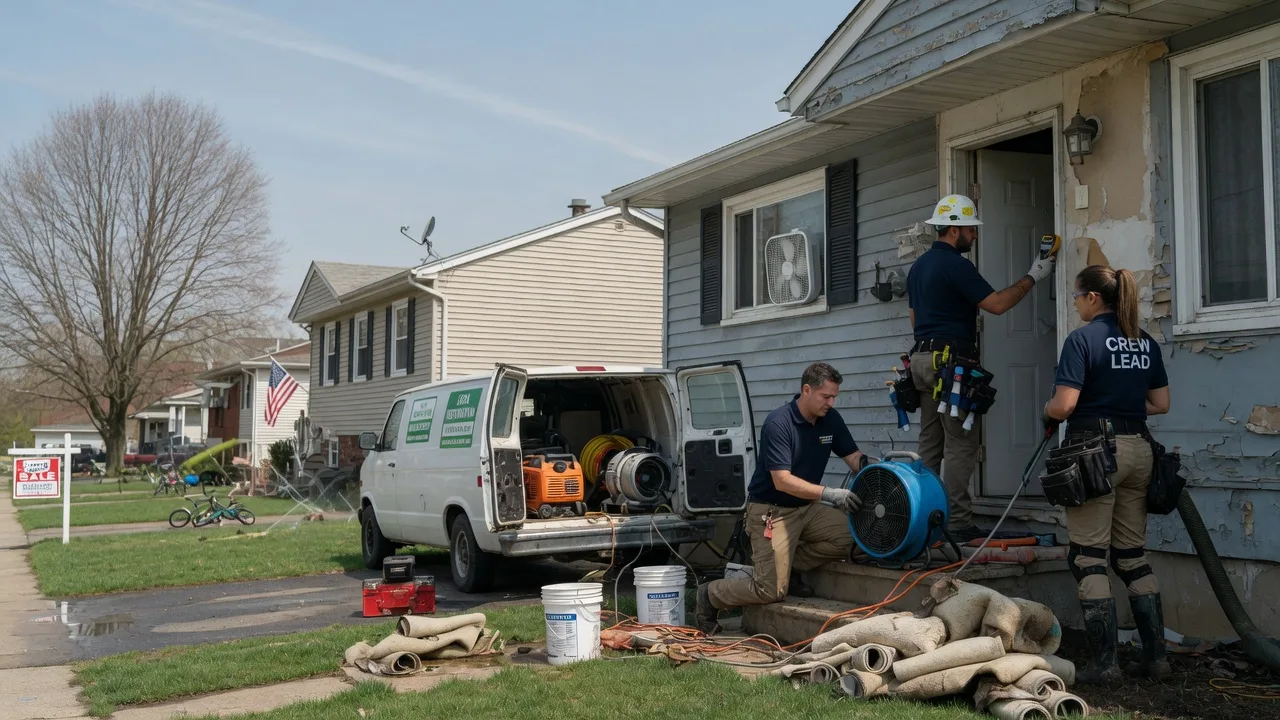 Flood Cleanup in Delaplane, VA near me